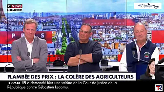 TvLocale Paris de 'Réveils des Terroirs' - Passage sur Cnews de David Le Quintrec président de l'UFPA Union Français des Pêcheurs Artisans
