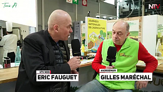 Acteurs Locaux sur TV Locale NTV Paris - Agridemain au SIA2023 - Gilles Marechal fait un tour d'horizon de cette très belle édition 2023