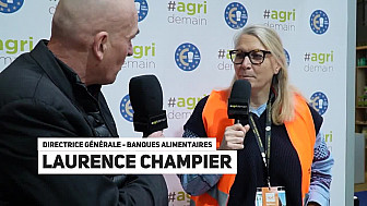 Acteurs-Locaux sur TV Locale NTV Paris - Agridemain au SIA2023 avec Banques Alimentaires car 'Il faut développer le don volontaire'.