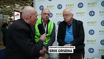 Acteurs-Locaux sur TV Locale NTV Paris - Agridemain au SIA2023 : La table comme lien social pour Erik Orsenna