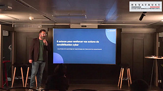 Acteurs Locaux du Numérique - 6 astuces pour renforcer vos actions de sensibilisation cyber avec par Arnaud Loubatière de SOSAFE 
