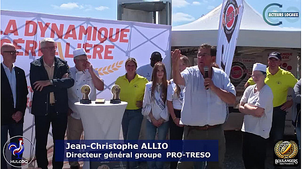 TvLocale des Acteurs Locaux de Tallud - Intervention de Jean-Christophe ALLIO à la Fête du Pain