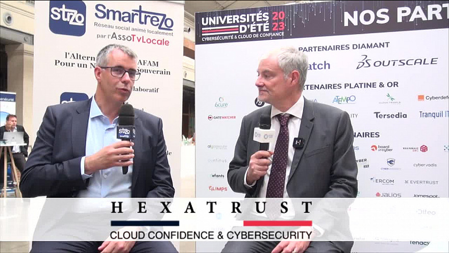  TV Locale Paris : Cyril Bras vice-président d'Hexatrust et Directeur Cybersécurité de Whaller #cybersécurité