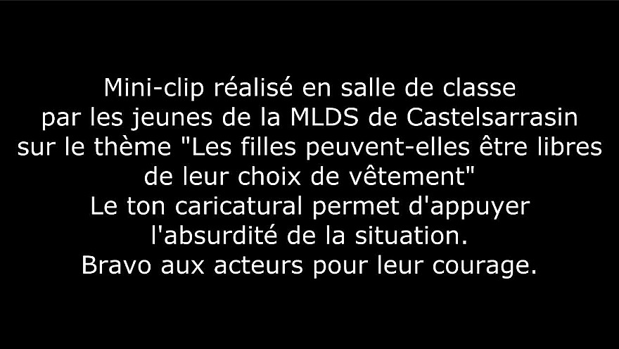 MLDS - Une histoire de mini jupe : les stéréotypes ont la peau dure.