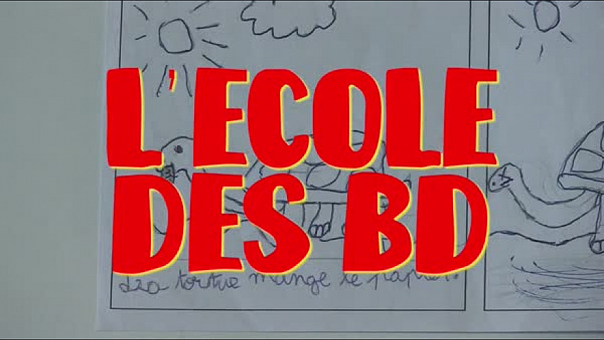  Ateliers Web Reporter CINOR - L'&eacute;cole des BD - CE1/CE2 Ecole Grand Canal