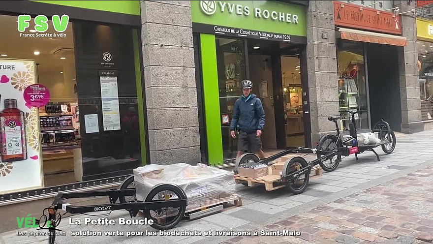 Acteurs-Locaux-Charente-Maritime - La Petite Boucle, l’entreprise malouine qui collecte les biodéchets à vélo