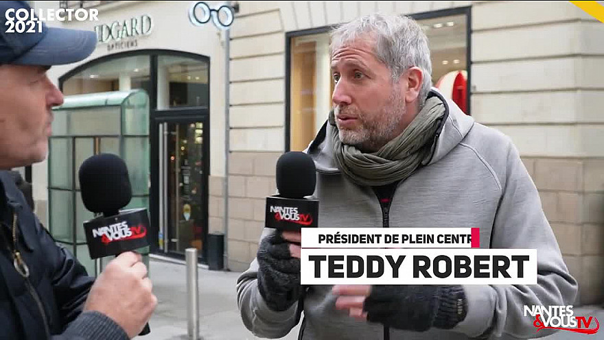 TV Locale Nantes :  l'association 'Plein Centre' de Nantes avec Teddy ROBERT