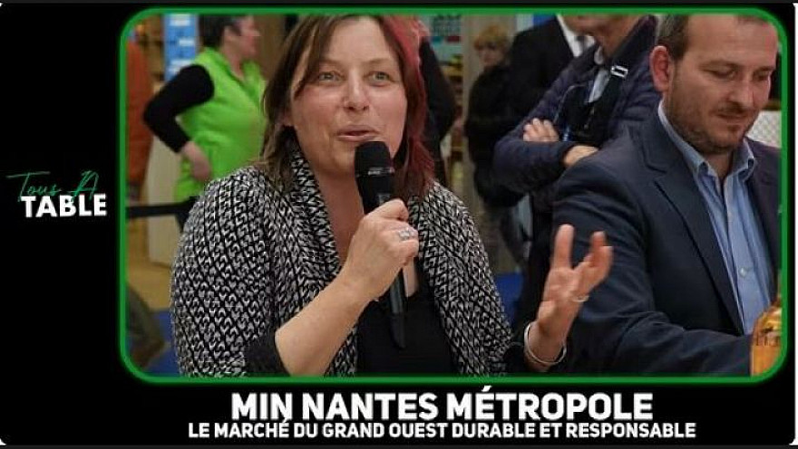 Acteurs Locaux  TV Locale Paris - Agridemain recevait le MiN Nantes Métropole au Salon de l'Agriculture de Paris 2023 