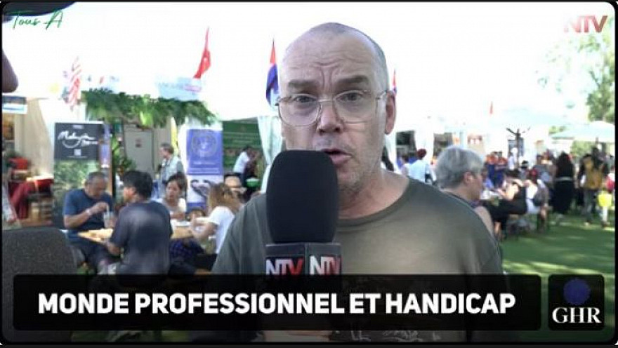 TV Locale Paris - Monde professionnel et handicap au 'Village International de la Gastronomie'