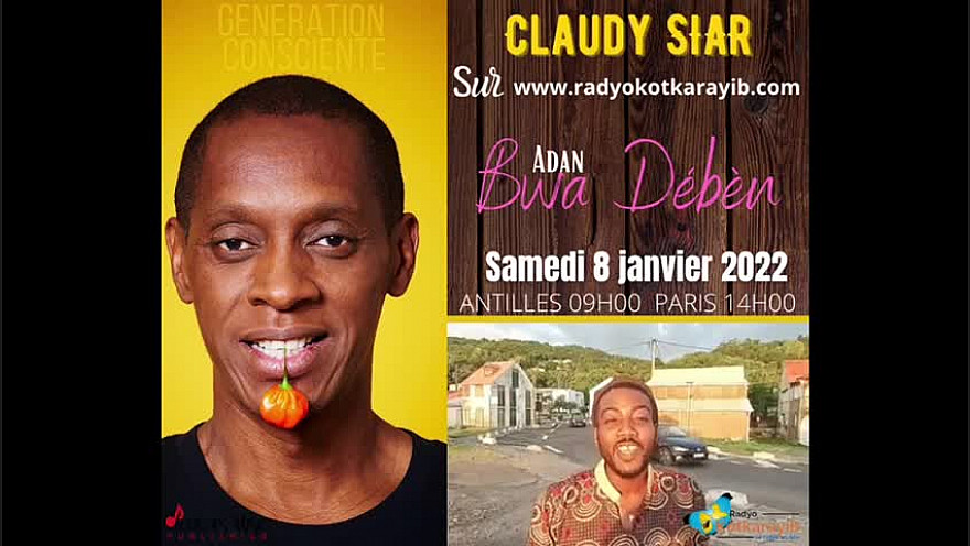 Claudy Siar en interview sur Bwa Dében