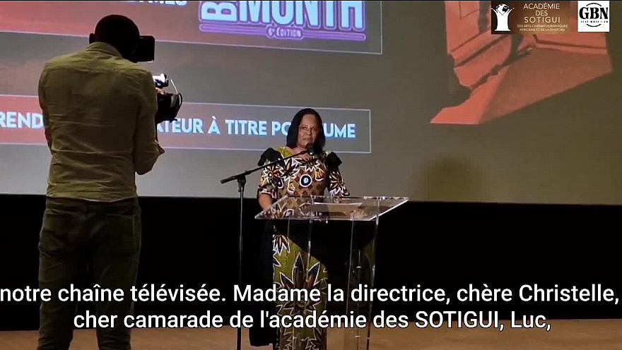 TV Locale Guadeloupe - Géraldine Barlagne-Naigre, conseillère régionale de Guadeloupe rend hommage à l'ultime chef-d'oeuvre de Christian Lara.