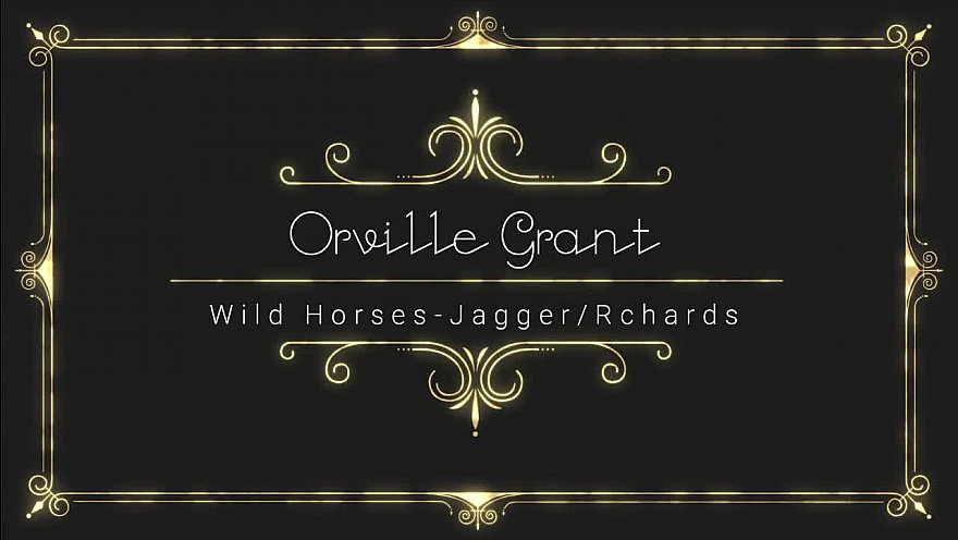 'Wild Horses' (Orville Grant Cover)