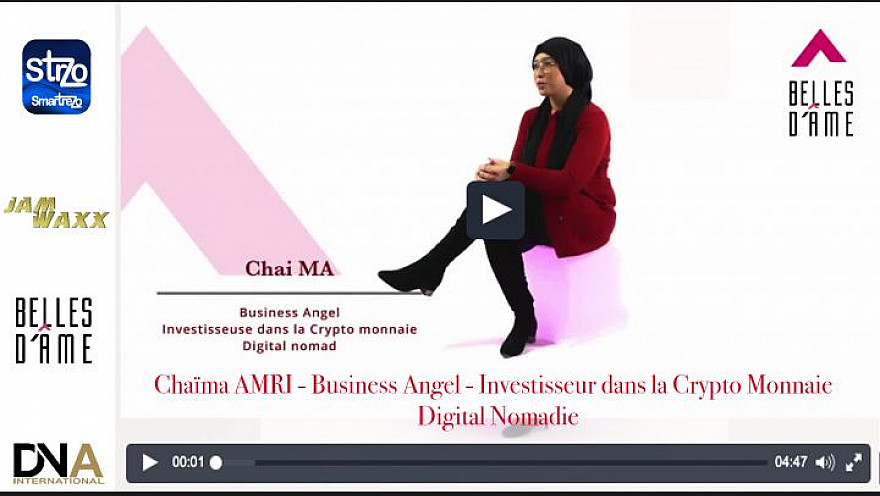 Tv Locale Dubaï - ''Belles d'Âme'' présente Chaïma AMRI - Business Angel - Investisseur dans la Crypto Monnaie - Digital Nomad