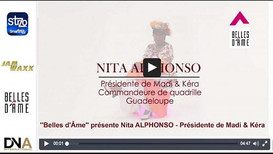 Tv Locale Guadeloupe - ''Belles d'Âme'' présente Nita ALPHONSO - Présidente de Madi & Kéra