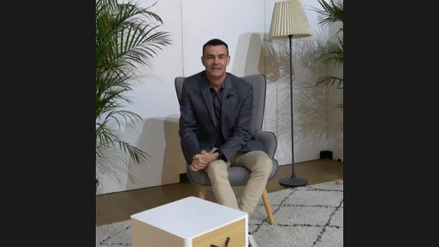 Alexis Desjardins de lhumanis et Impulsion Formation au 1er Forum économique de Castelsarrasin du samedi 8 mars 2025