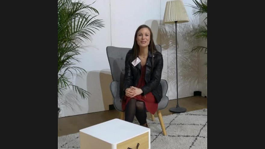 Pauline Lemaire de la Chambre de Commerce et d’Industrie du 82 au 1er Forum économique de Castelsarrasin du samedi 8 mars 2025