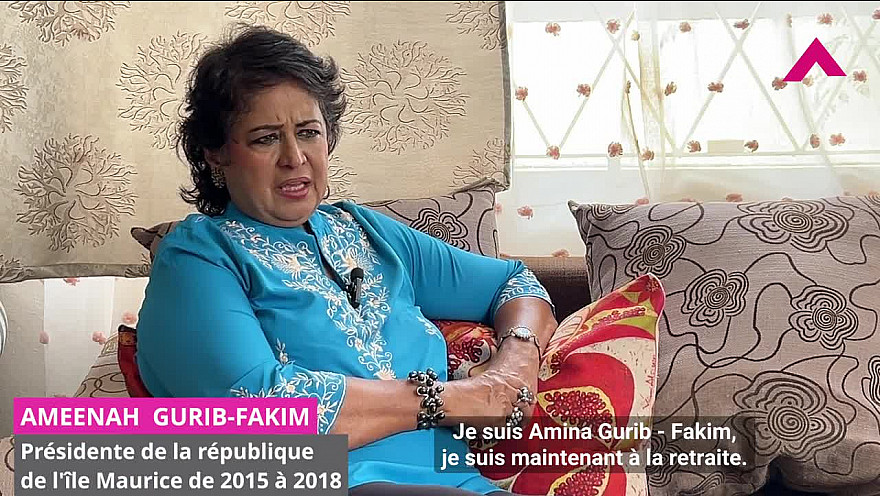 PORTRAIT BELLES D'ÂME Hors série ÎLE MAURICE MME AMEENAH GURIB-FAKIM