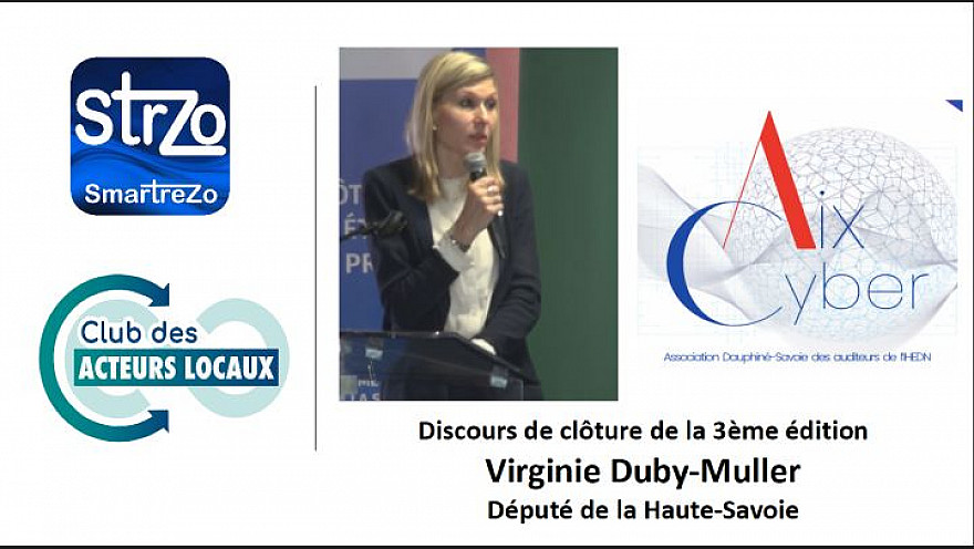 CyberAix 2025 - La conclusion de Mme la Députée Virginie Duby-Muller